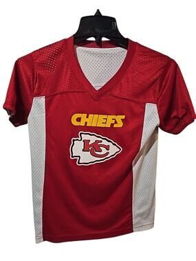Kansas City Chiefs NFL FLAG Youth Medium Reversible Jersey